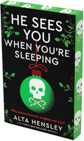 Used like new paperback copy of He Sees You When You're Sleeping (Naughty or Nice #1) by Alta Hensley at Donna's Book Corner