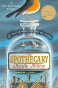 The Apothecary by Maile Meloy paperback book cover showing fantasy adventure story, used in very good condition