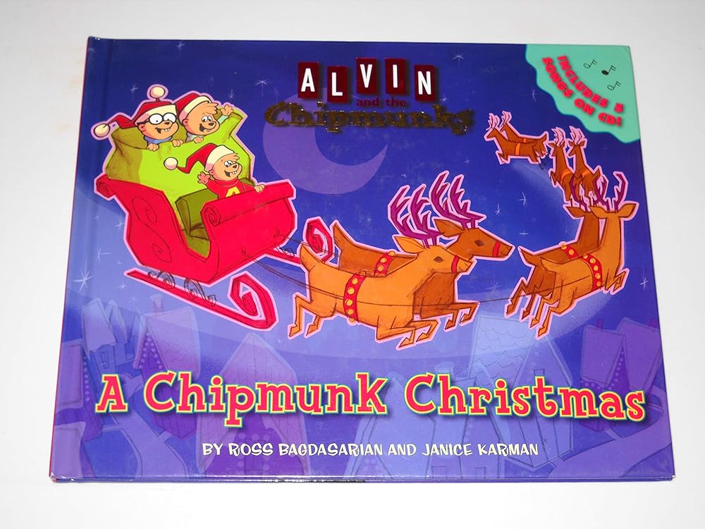 Alvin and the Chipmunks: A Chipmunk Christmas (with CD) Donna's Book Corner & More