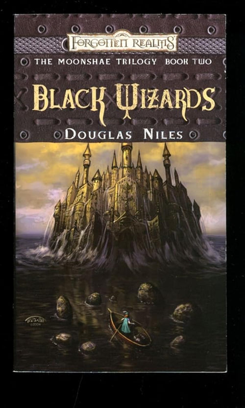 Black Wizards (Forgotten Realms: Moonshae #2) by Douglas Niles - mass market paperback in Used