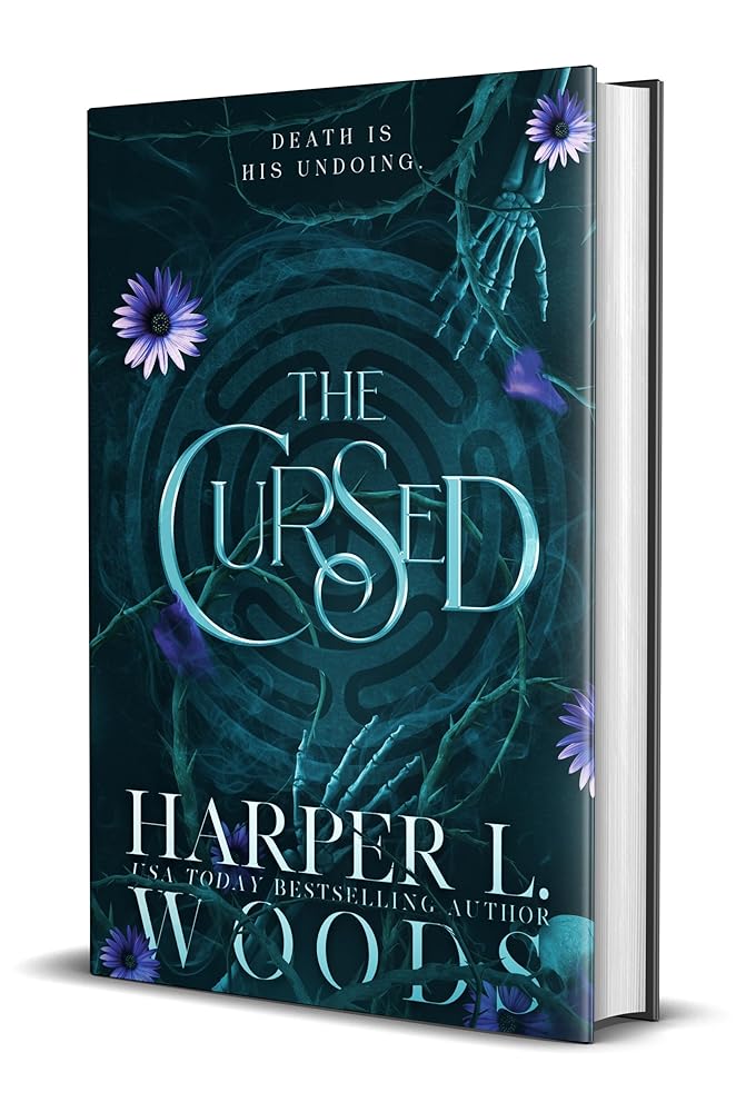Used hardcover copy of The Cursed: Standard Edition (Coven of Bones, 2) by Harper L. Woods at Donna's Book Corner