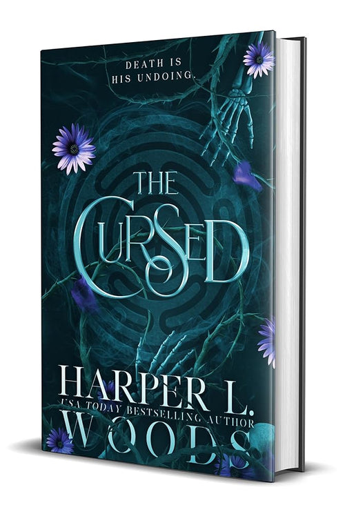 Used hardcover copy of The Cursed: Standard Edition (Coven of Bones, 2) by Harper L. Woods at Donna's Book Corner