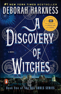 A Discovery of Witches book cover by Deborah Harkness - fantasy romance novel
