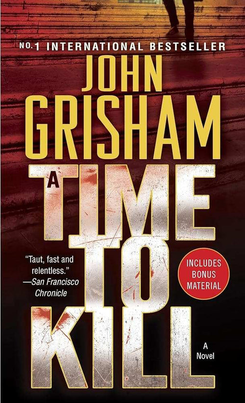 A Time to Kill paperback book cover by John Grisham - legal thriller in very good condition