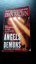 Angels & Demons by Dan Brown book cover - Robert Langdon thriller novel about Illuminati conspiracy against the Vatican