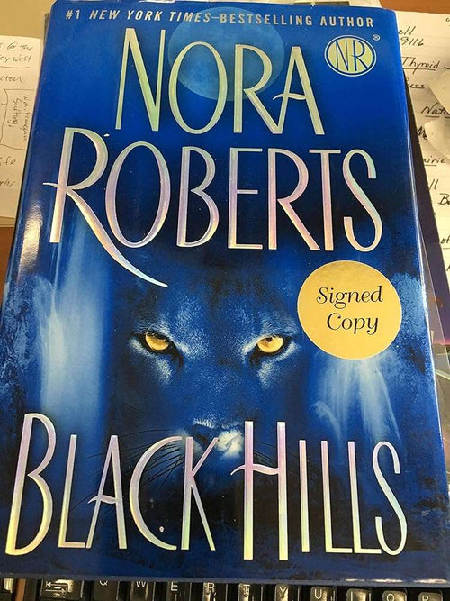Used hardcover copy of Black Hills by Nora Roberts at Donna's Book Corner