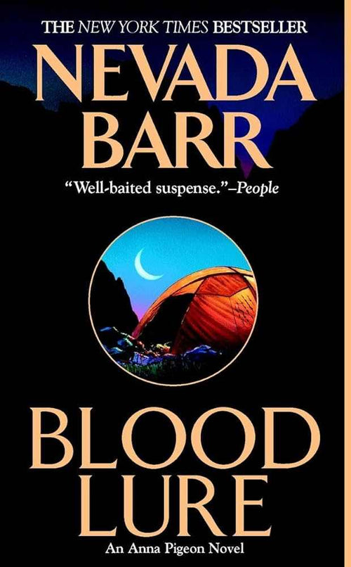 Used mass market paperback copy of Blood Lure (Anna Pigeon) by Nevada Barr at Donna's Book Corner