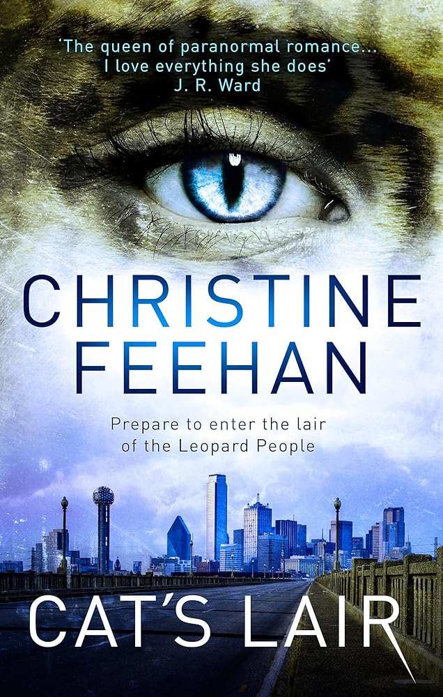 Cat's Lair book cover by Christine Feehan, paranormal romance novel featuring leopard shifters