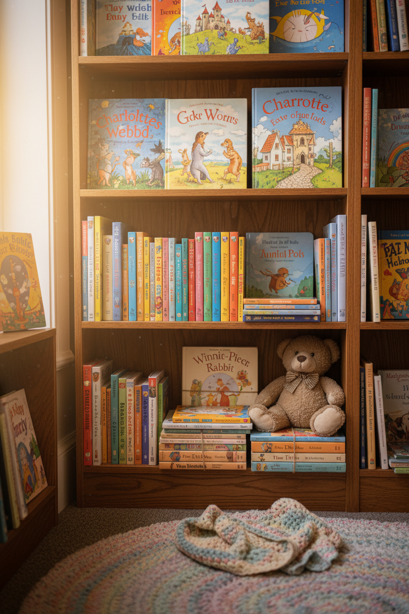 Children's books section image