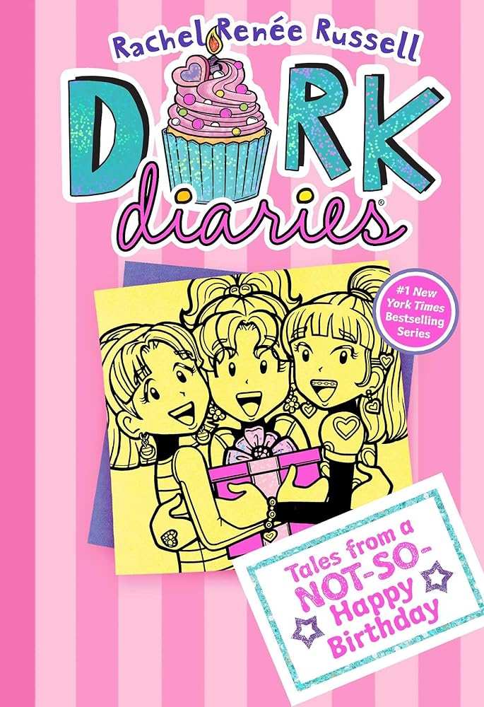 Cover of Dork Diaries 13: Tales from a Not-So-Happy Birthday by Rachel Renée Russell (Hardcover)