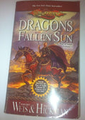 War of Souls Dragons of the Fallen Sun Volume 1 Dragonlance fantasy book cover by Margaret Weis Tracy Hickman