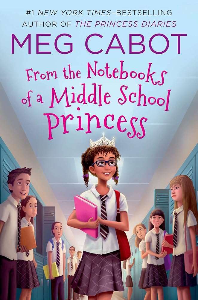 Used paperback copy of From the Notebooks of a Middle School Princess by Meg Cabot at Donna's Book Corner