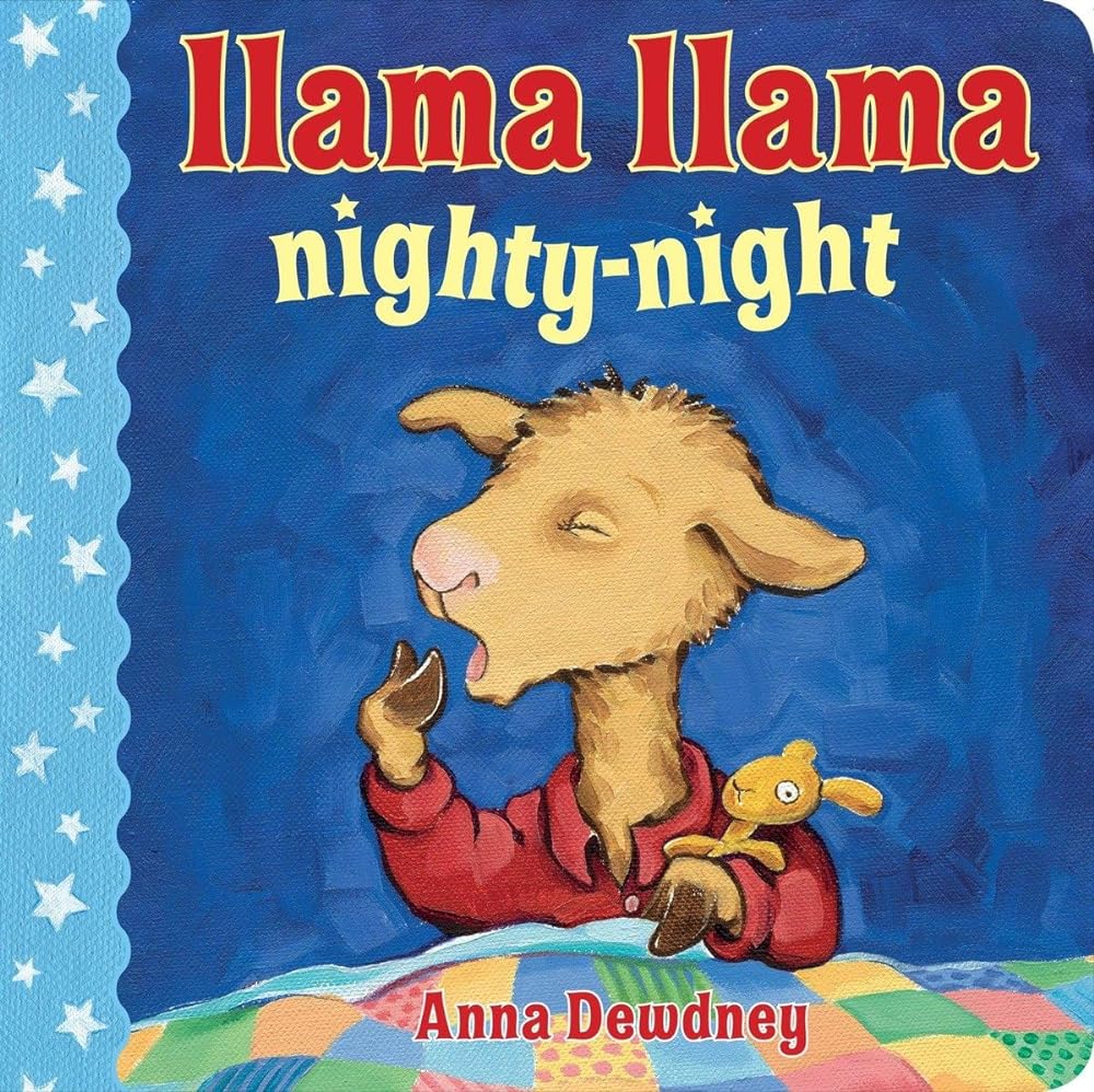 Llama Llama Nighty - Night book cover toddler board book