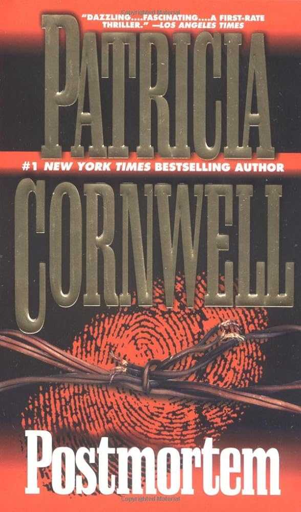 Used mass market paperback copy of Postmortem by Patricia Cornwell at Donna's Book Corner