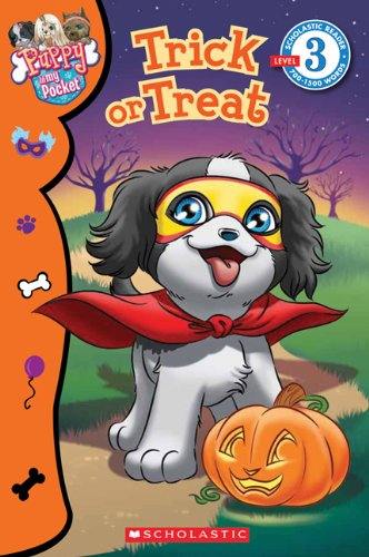 Used paperback copy of Puppy in My Pocket: Trick or Treat (Scholastic Readers) by Sierra Harimann at Donna's Book Corner