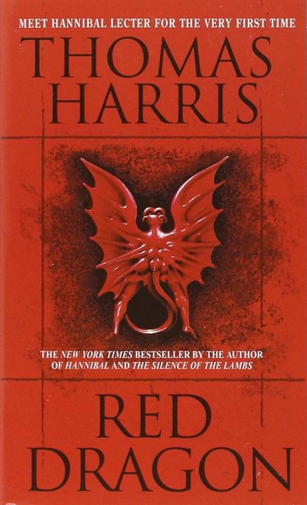 Used mass market paperback copy of Red Dragon by Thomas Harris at Donna's Book Corner