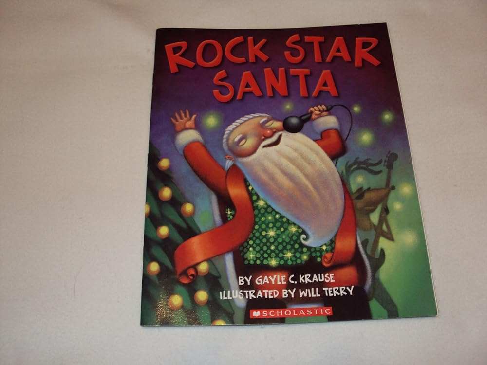 Cover of Rock Star Santa by Gayle C. Krause (Paperback)