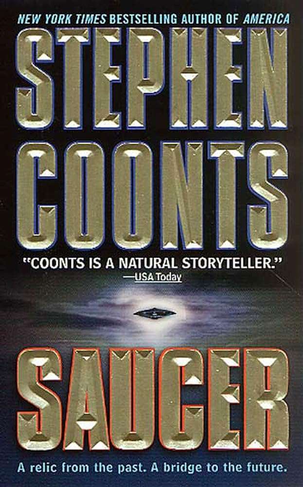 Used mass market paperback copy of Saucer by Stephen Coonts at Donna's Book Corner