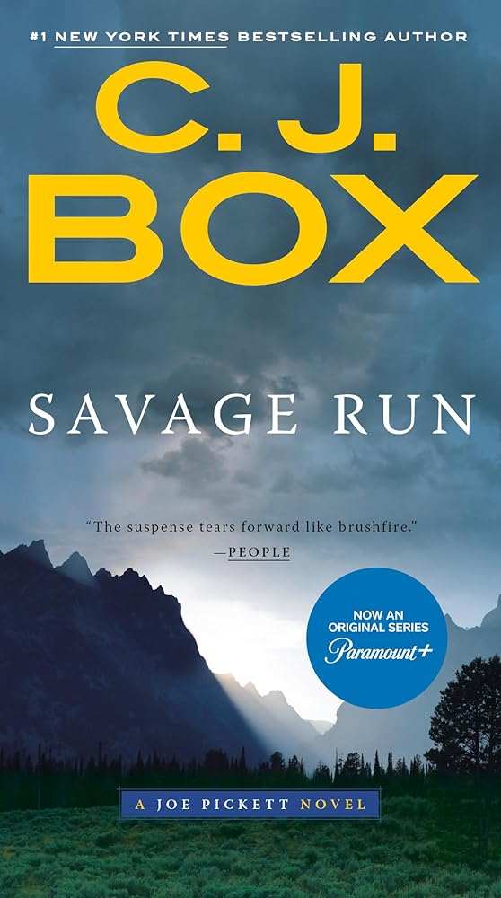 Used paperback copy of Savage Run (A Joe Pickett Novel) by C. J. Box at Donna's Book Corner