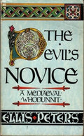 The Devil's Novice book cover by Ellis Peters, used medieval mystery paperback
