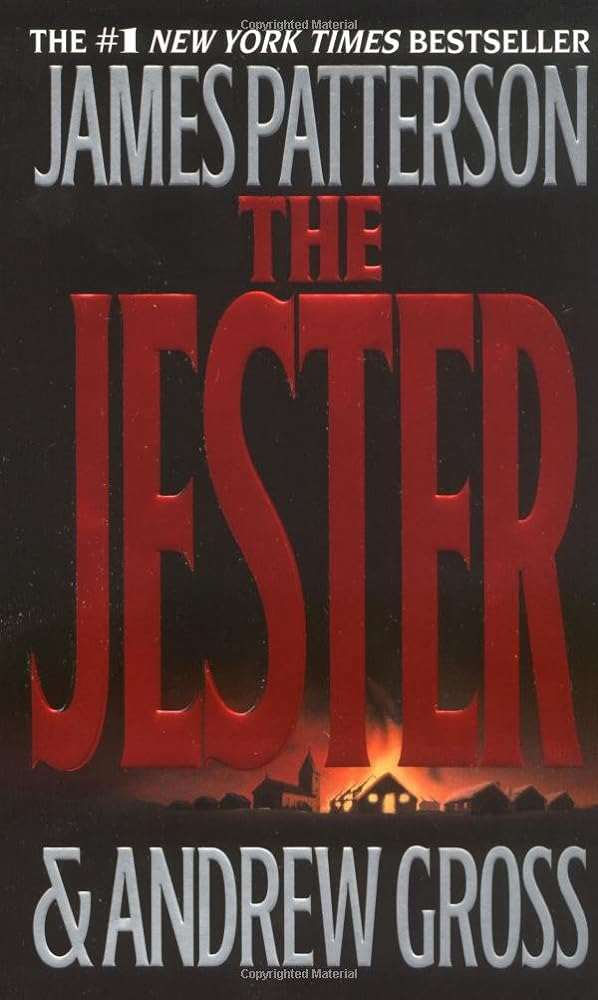 The Jester book cover-A suspenseful and adventure tale by James Patterson