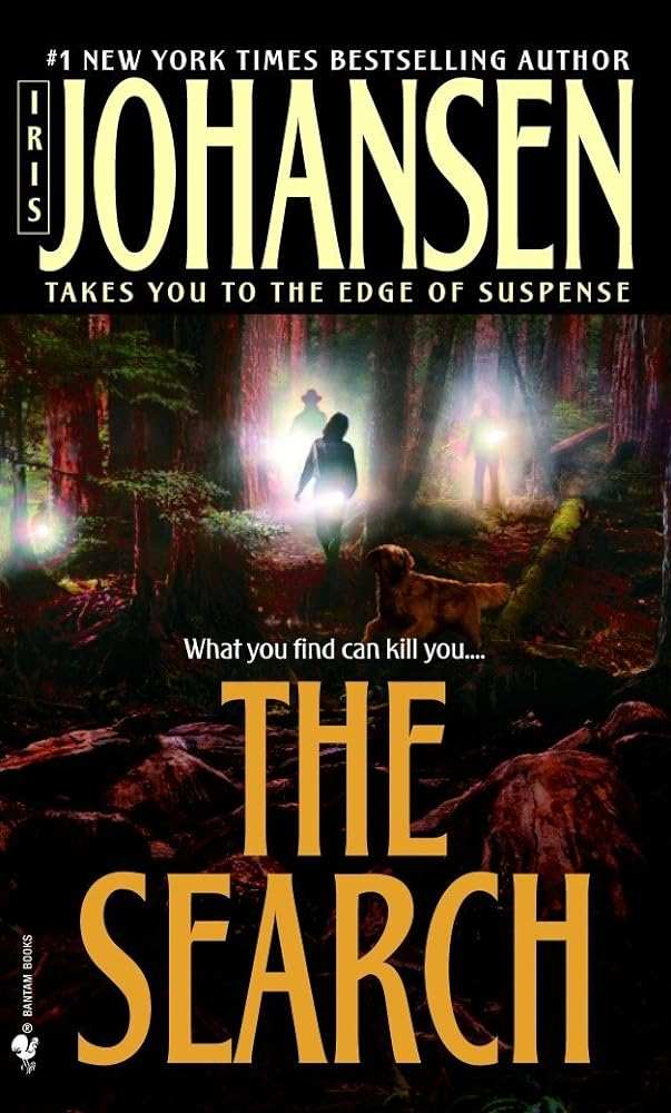 Used mass market paperback copy of The Search by Iris Johansen at Donna's Book Corner