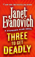 Used mass market paperback copy of Three to Get Deadly by Janet Evanovich at Donna's Book Corner